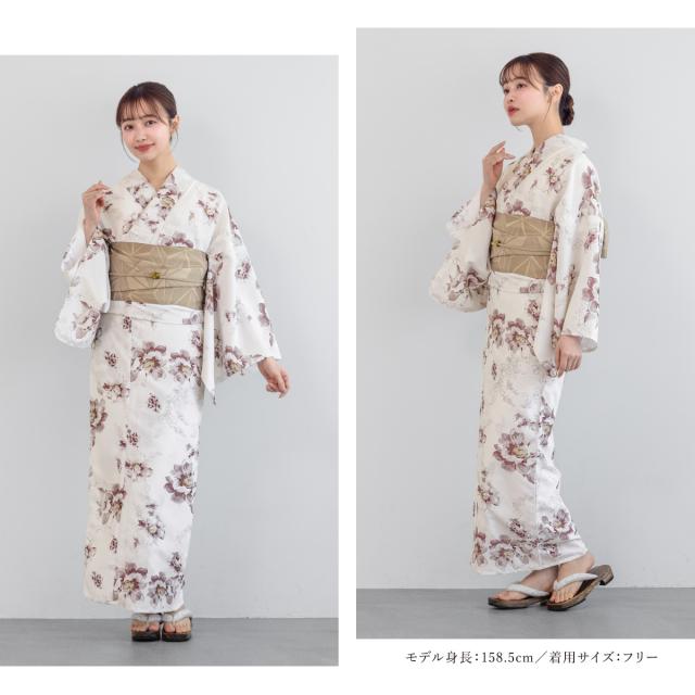 浴衣 セット レディース 二部式 セパレート 浴衣セット 半幅帯 2025