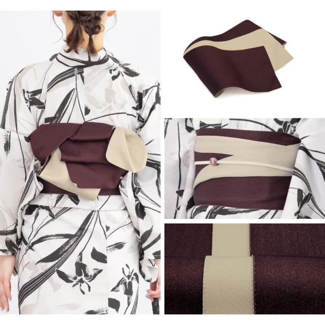 浴衣 セット レディース 二部式 セパレート 浴衣セット 半幅帯 2025