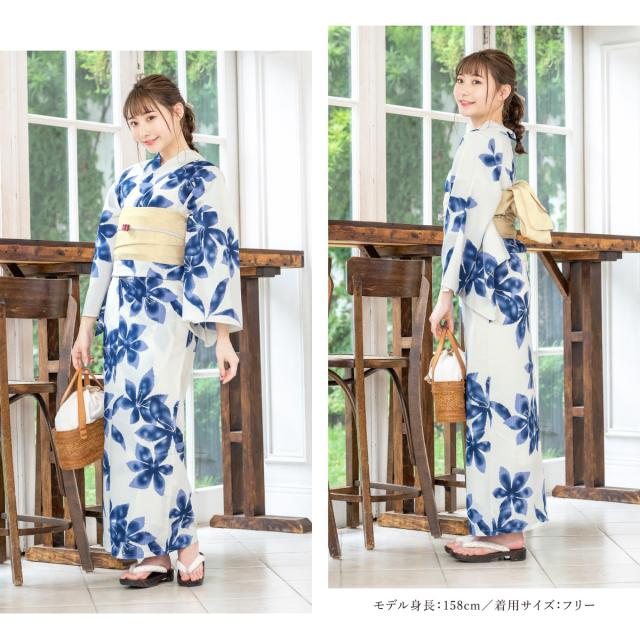 浴衣 セット レディース 二部式 セパレート 浴衣セット 半幅帯 2025