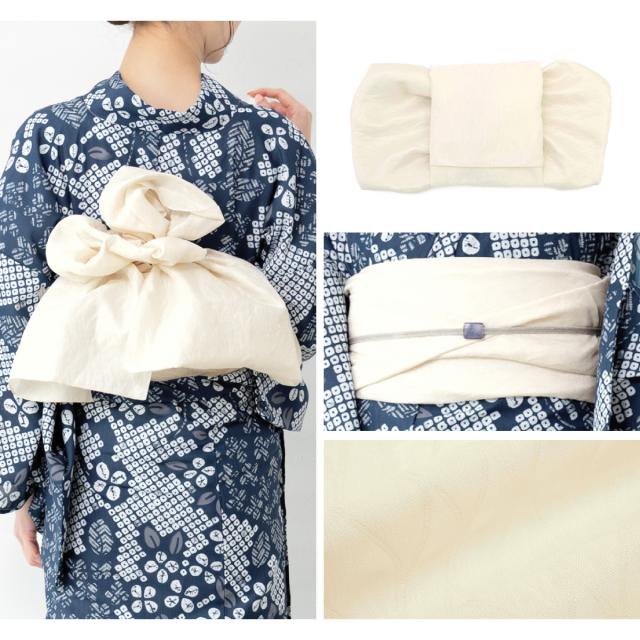 浴衣 セット レディース 浴衣セット 兵児帯 2025 floro 簡単 涼しい 紺