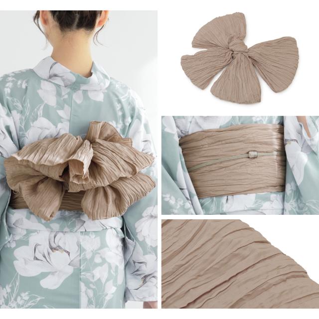 浴衣 セット レディース 浴衣セット 兵児帯 2025 floro 簡単 涼しい