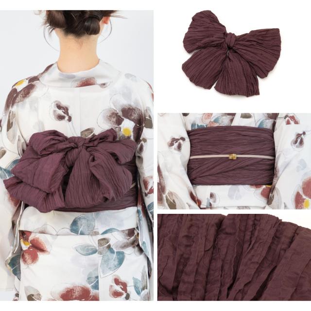 浴衣 セット レディース 浴衣セット 兵児帯 2025 floro 簡単 涼しい