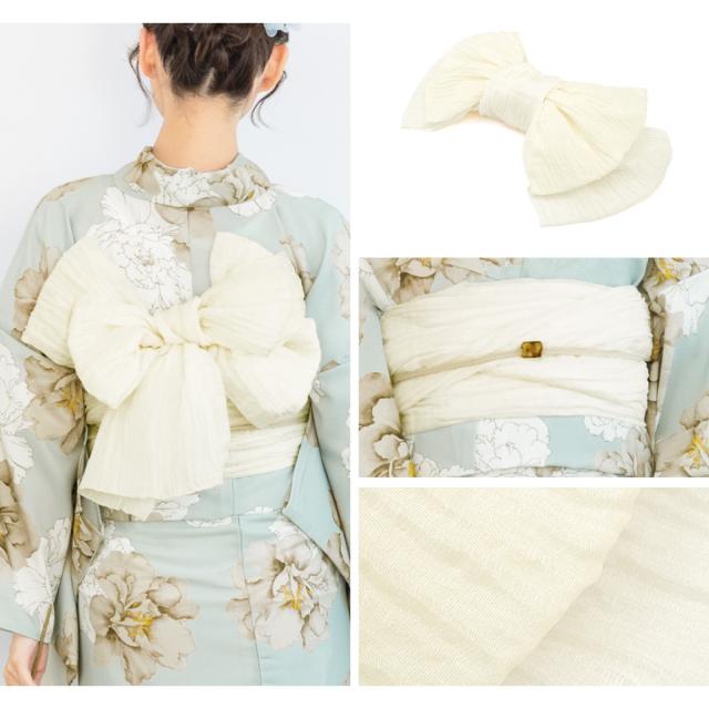 浴衣 セット レディース 浴衣セット 兵児帯 2025 floro 簡単 涼しい