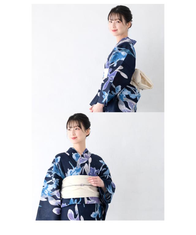 浴衣 セット レディース 浴衣セット 兵児帯 2025新作 京都室町夢 3点