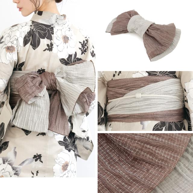 浴衣 セット レディース 浴衣セット 兵児帯 2025 3点セット 簡単