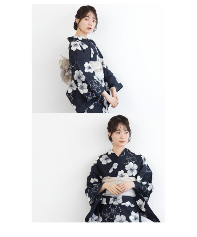 浴衣 セット レディース 浴衣セット 兵児帯 2025 3点セット 簡単
