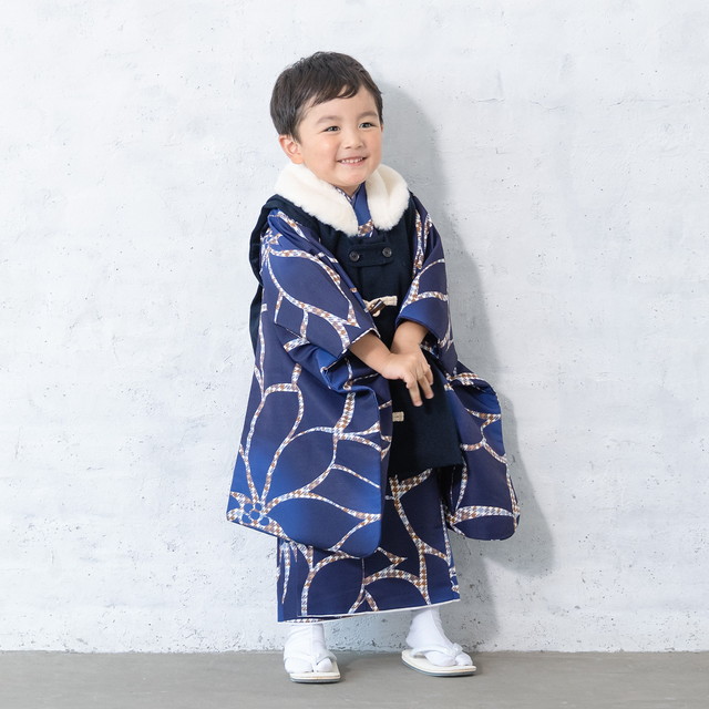 七五三 着物 3歳 販売 男の子 三歳 着物セット 被布セット