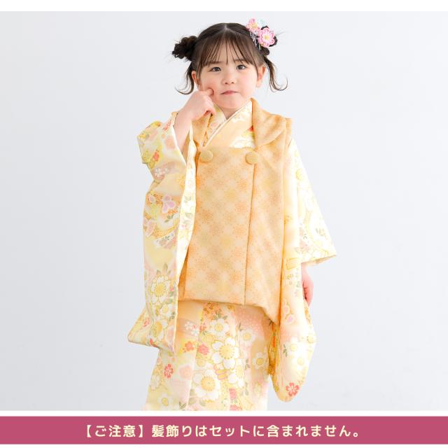 被布着物セット 七五三 三歳 女の子 着物 被布 販売 被布コート 襦袢