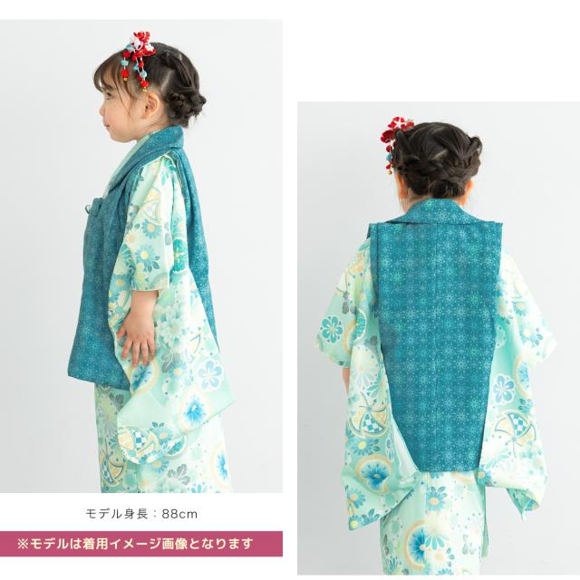被布着物セット 七五三 三歳 女の子 着物 被布 販売 被布コート 襦袢