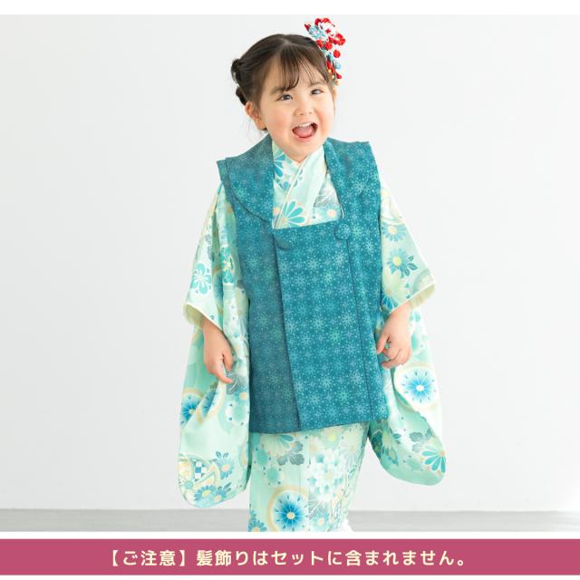 被布着物セット 七五三 三歳 女の子 着物 被布 販売 被布コート 襦袢