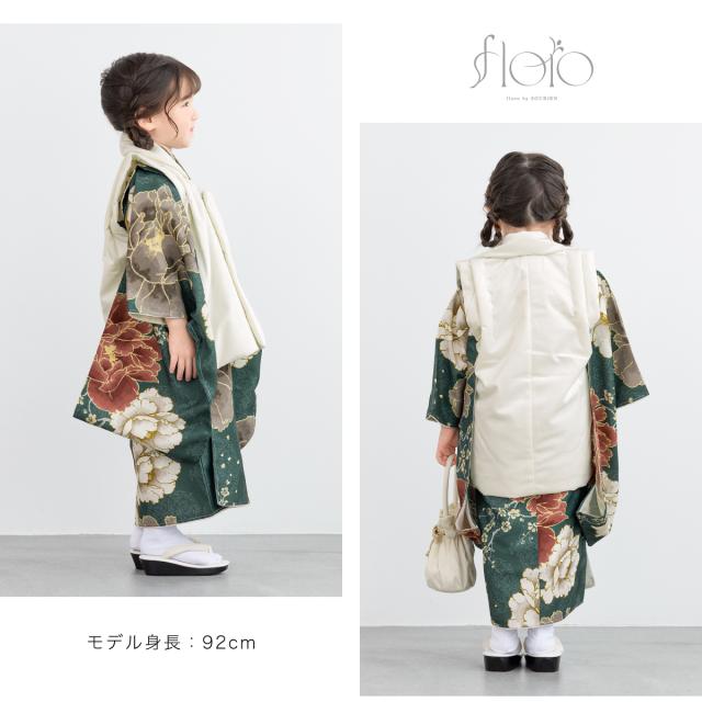 七五三 着物 3歳 レトロ 被布 2026新作 販売 女の子 三歳 着物セット
