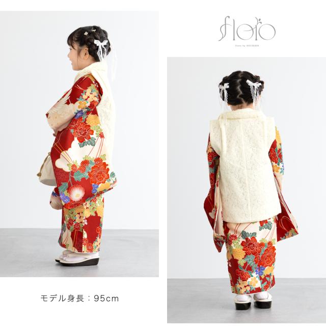 七五三 着物 3歳 レトロ 被布 販売 女の子 三歳 着物セット 被布コート