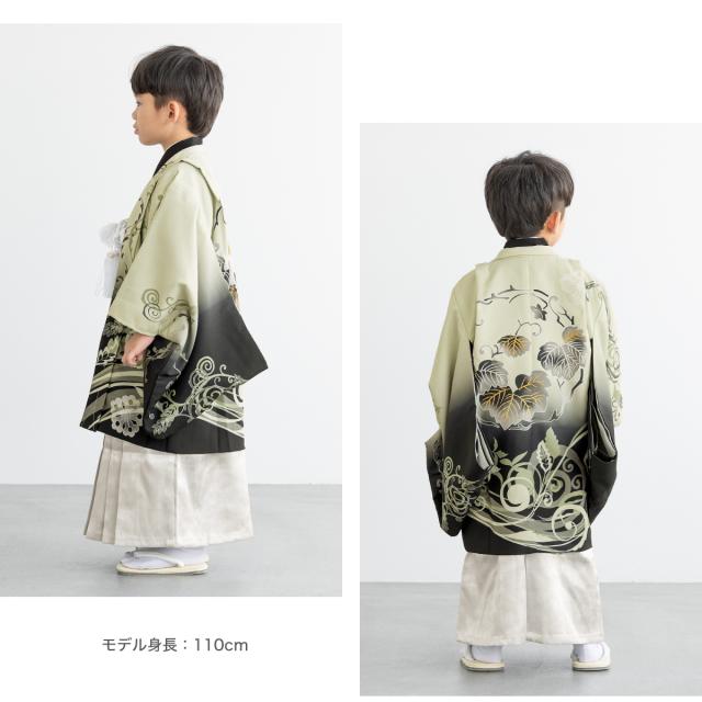 七五三 着物 男の子 5歳 2026 袴セット 10点セット 羽織 着物 半襦袢