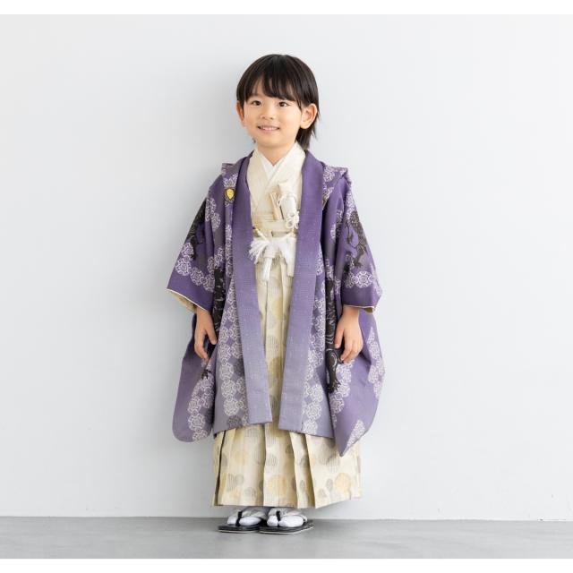 七五三 着物 5歳 販売 五歳 袴セット 10点セット 羽織 半襦袢 袴