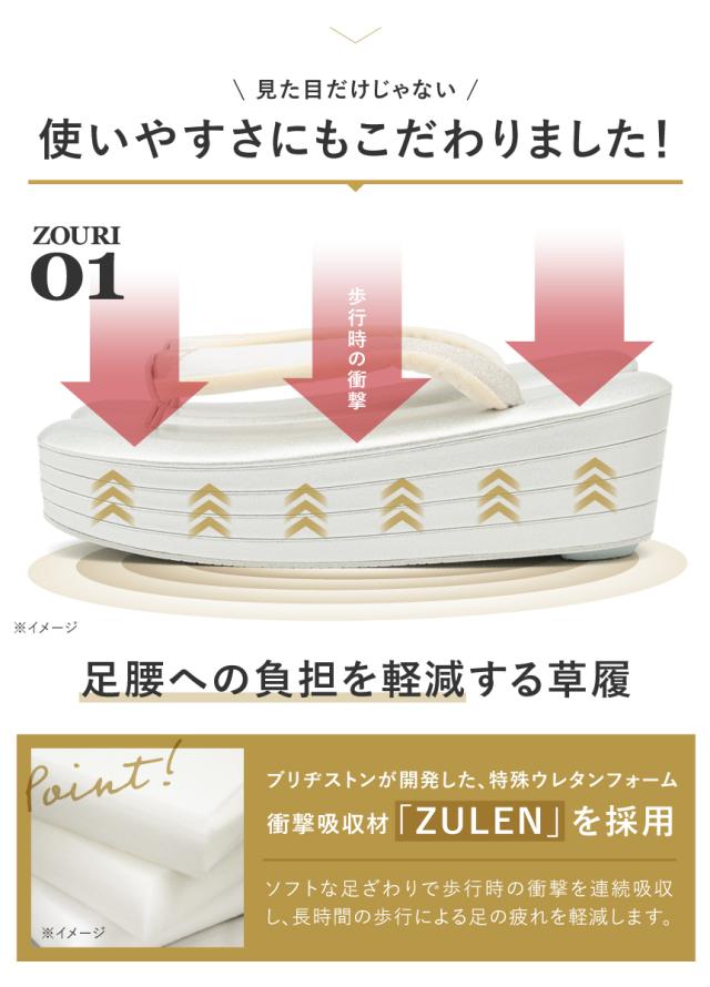 草履バッグセット 成人式 卒業式 撥水加工 抗菌 消臭 金 銀 正絹 四枚芯 紗織 レディース フリーサイズ 送料無料_3