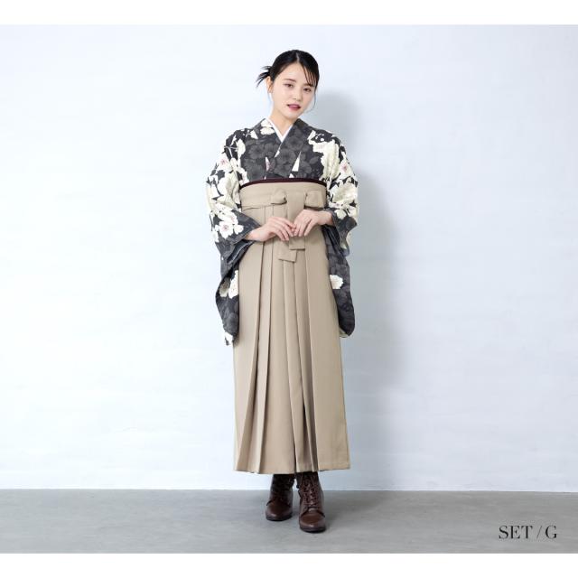 袴セット 卒業式 レディース 女の子 ジュニア 子供 4点セット 着物