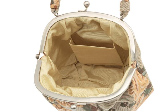 卒業式 バッグ 袴 成人式 単品 振袖用 卒業式 袴用 ベージュブラウン バラ 薔薇 カジュアル ハンドバッグ 送料無料 卒業式 バッグ 袴 成人式 単品 振袖用 卒業式 袴用 ベージュ系 バラ