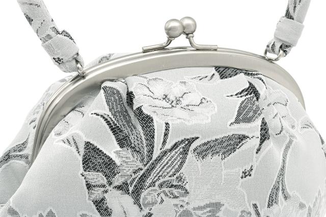 卒業式 バッグ 袴 成人式 単品 振袖用 卒業式 袴用 グレー 灰色 バラ