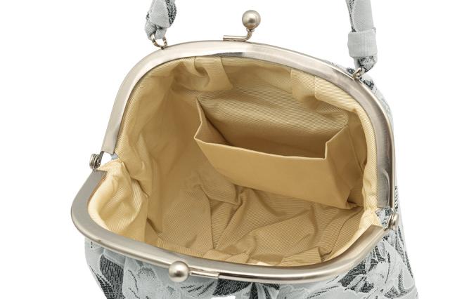 卒業式 バッグ 袴 成人式 単品 振袖用 卒業式 袴用 グレー 灰色 バラ