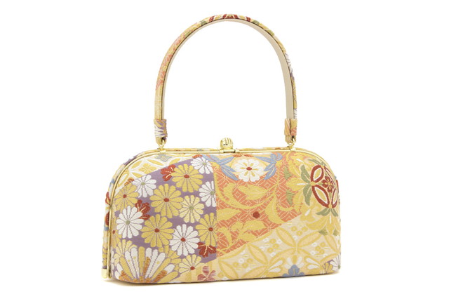 草履バッグセット 留袖 礼装用 フォーマル 留袖 訪問着 金色 薄茶色 ラメ 市松格子 二枚芯 クラッチバッグ 2way 和洋兼用 日本製 S M L 送料無料