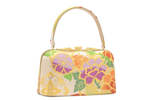 振袖 草履バッグセット 成人式 浅草『匠』 薄茶色 ライトベージュ 金色