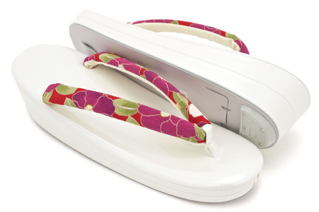 振袖 草履バッグセット 成人式 卒業式 袴用 白 ホワイト 赤 赤紫 椿