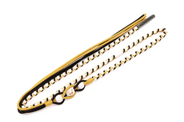 帯締め 振袖 成人式 振袖用 帯締め成人式 黒 ブラック 白 トンボ玉