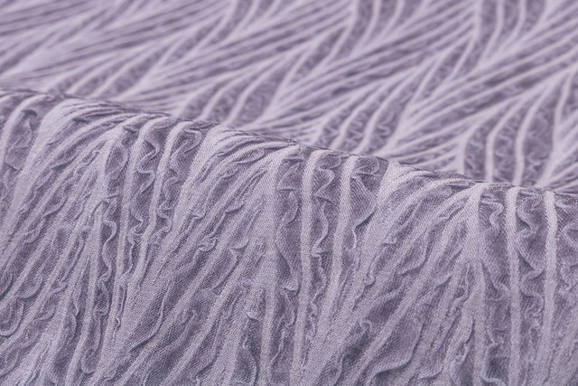 着物 羽織 レディース 透け感 軽やか 塵よけ カジュアル パープル 波