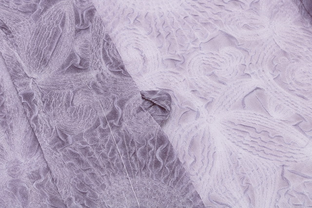 着物 羽織 レディース 透け感 軽やか 塵よけ カジュアル パープル 花