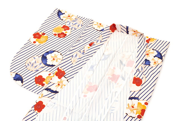 卒業式 女の子 小学校 袴用二尺袖着物 bonheur saisons レトロモダン