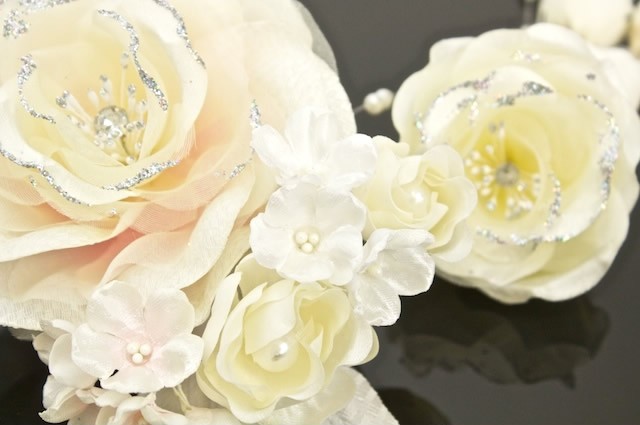 成人式 髪飾り 成人式の髪飾り 白 2点セット ホワイト 花 フラワー パールビーズ ブラ 卒業式 着物髪飾り 髪かざり 振り袖 和装 成人式 髪飾り 成人式の髪飾り 白 2点セット ホワイト 花 フラワー