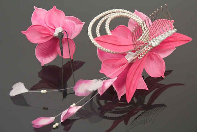 成人式 髪飾り 成人式の髪飾り 2個セット 卒業式 振袖向け 浴衣向け 花