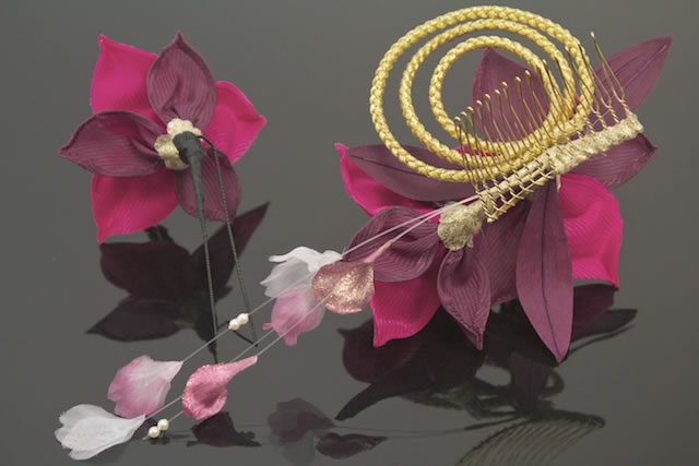 成人式 髪飾り 成人式の髪飾り 2個セット 卒業式 振袖向け 浴衣向け 花