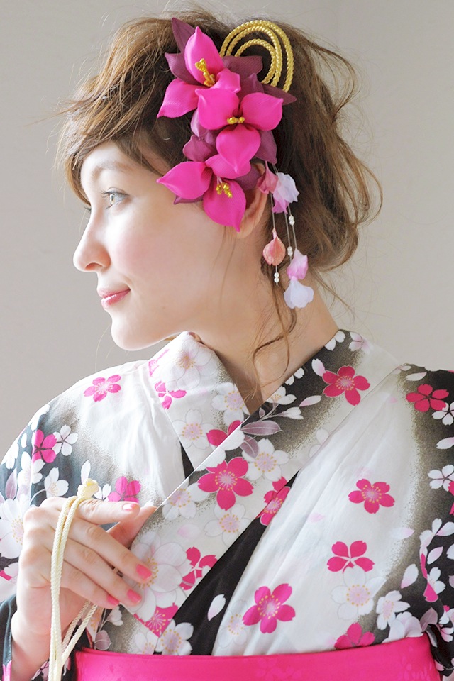 成人式 髪飾り 成人式の髪飾り 2個セット 卒業式 振袖向け 浴衣向け 花