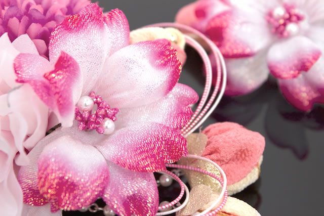 成人式 髪飾り 成人式の髪飾り 2点セット 卒業式 振袖 浴衣 はかま 花 フラワー ピンクマゼンタ ラメ パールビーズ 和柄 ブラ飾り ふりそで ゆかた 髪留め 髪かざり 振り袖 ヘアアクセサリー 和装の通販は