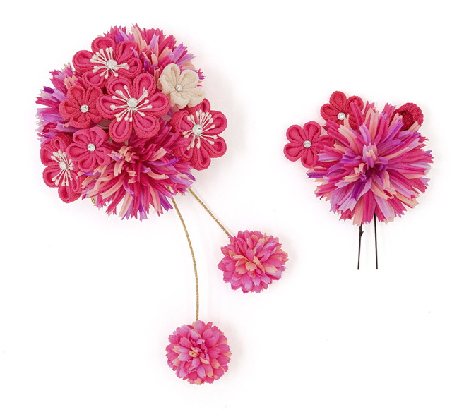 成人式 髪飾り 成人式の髪飾り 2点セット 卒業式 振袖向け