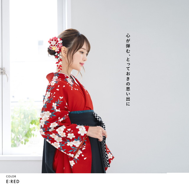 髪飾り 成人式 つまみ細工 簪 かんざし 2点セット 梅 花 ラメ ライン