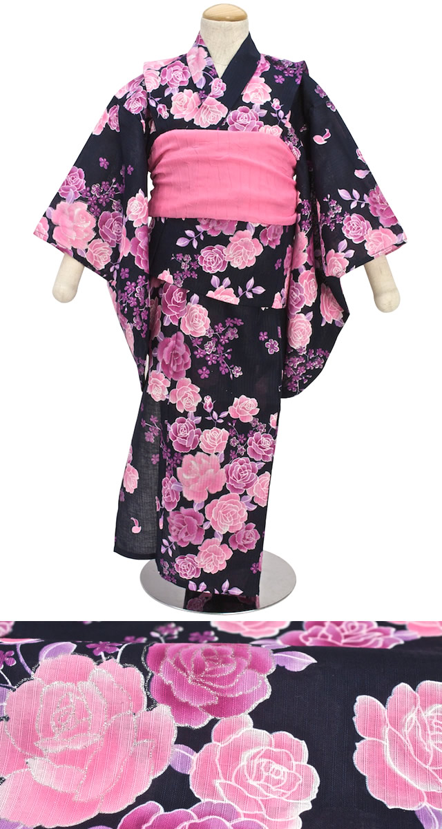 綿紅梅　浴衣　絞り　バラ 綿紅梅 浴衣 絞り バラ 5010248011_3_720x.jpg?v=1710405564