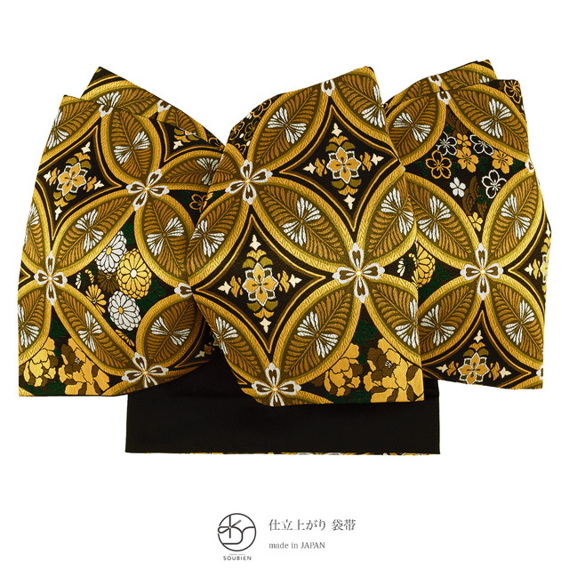 ＜9月3日までの出品＞洛陽織物　礼装・振袖　袋帯(新品未仕立品) ffo-141-1.jpg