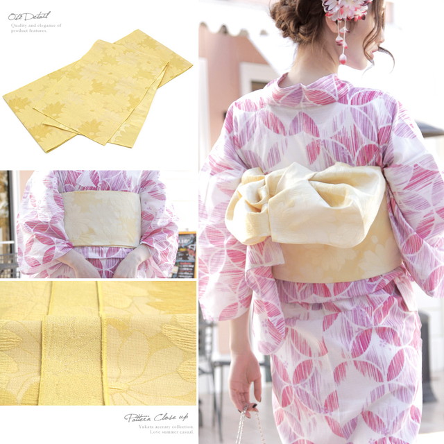 浴衣セット レディース レトロ 浴衣セット 大人 3点セット ピンク 白 七宝 綿 紅梅 かすれ 兵児帯 女性 ボヌールセゾン フリー 浴衣セット レディース レトロ 浴衣セット 大人 3点セット ピンク 白