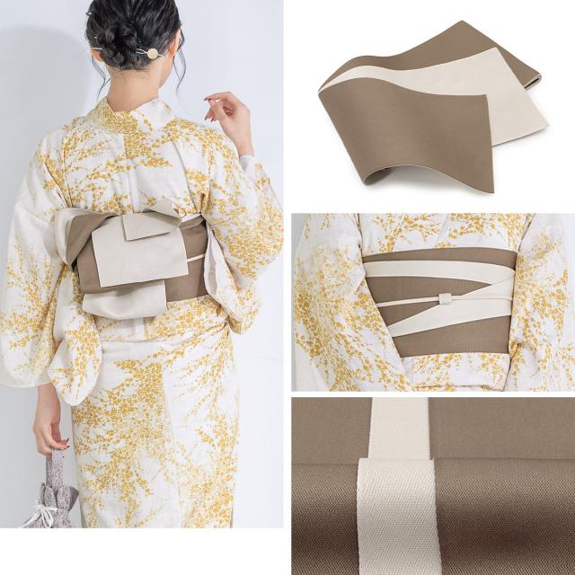 【未使用品】PAMEO POSE 浴衣 レオパード 作り帯 セット 愛用 未使用品】PAMEO POSE 浴衣 レオパード 作り帯 セット 着物
