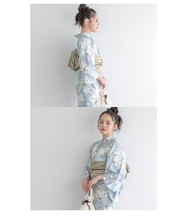浴衣 セット レディース 浴衣セット 兵児帯 2023 大人 3点セット