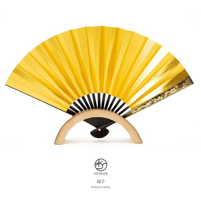 桜 扇子 金 銀 婚礼用 慶事用 結婚式 披露宴 留袖 訪問着 着物 和服 末広 せんす【暑さ対策_b】の通販は 5,511円