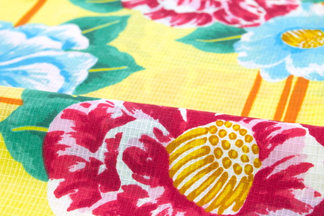 浴衣セット レディース レトロ 浴衣セット 大人 3点セット 黄色