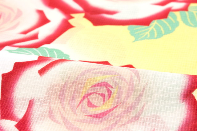 浴衣セット レディース レトロ 浴衣セット 大人 3点セット 白 ホワイト