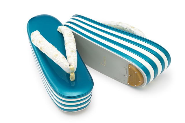 成人式 草履 レディース 厚底 振袖用 訪問着用 小紋用 紬用 fussa 青