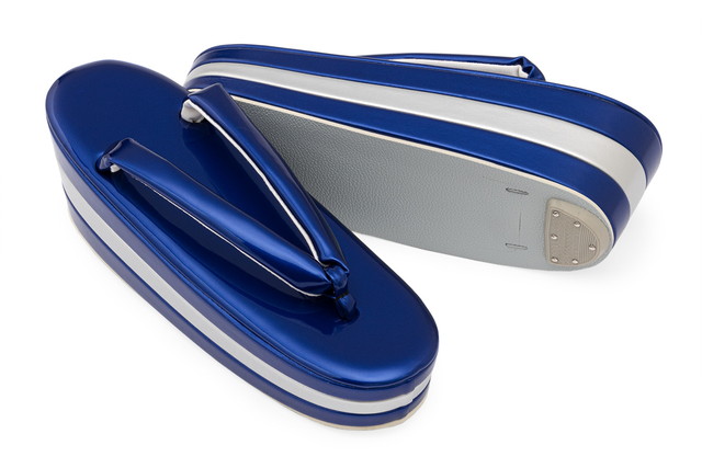 成人式 草履 振袖 厚底 袴 卒業式 ぞうり 盛装 青 ブルー シンプル エナメル 三枚芯 クッション ゾウリ レディース 女性用 送料無料の通販は