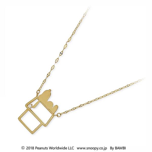 ネックレス レディース Snoopy Star D Or イエローゴールド ダイヤモンド 4月の誕生石 誕生日プレゼント ギフトの通販はau Pay マーケット ジェイウェルドットコム
