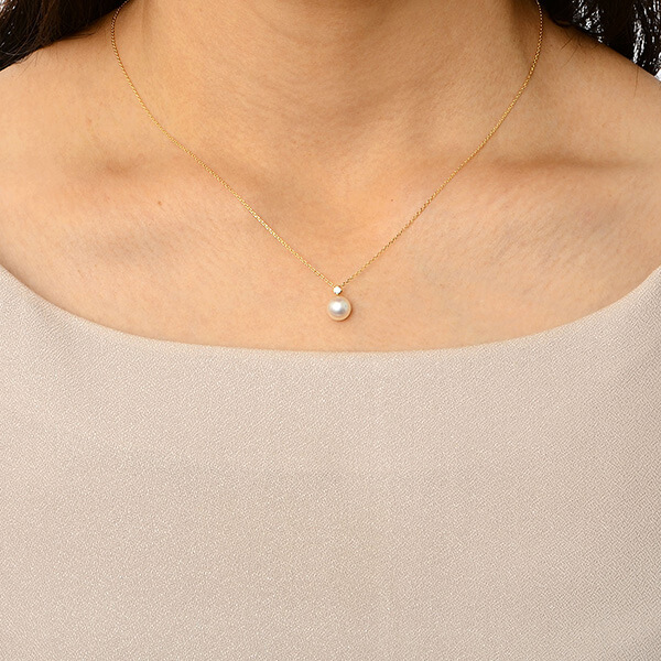 ネックレス レディース 歳のパール K18イエロー パール 6月の誕生石 彼女 女性 誕生日プレゼント ギフト 記念日の通販はau Pay マーケット ジェイウェルドットコム