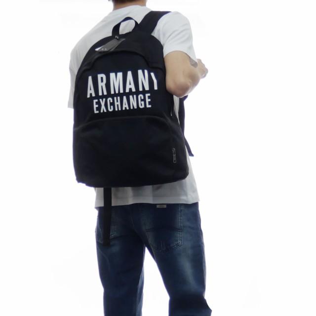 セール 45 Off Armani Exchange アルマーニエクスチェンジ メンズバックパック 9a124 ブラックの通販はau Pay マーケット Tre Style